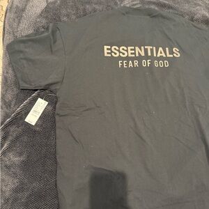 Fear of God Essentials Charcoal Tee